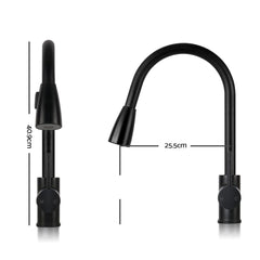 Cefito Kitchen Mixer Tap Pull Out 2 Mode Sink Faucet Basin Laundry Black