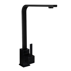 Cefito Kitchen Mixer Tap Mixer Square Sink Faucet Basin Laundry Black
