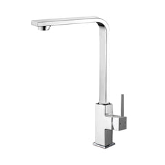 Cefito Kitchen Mixer Tap Mixer Square Sink Faucet Basin Laundry Chrome