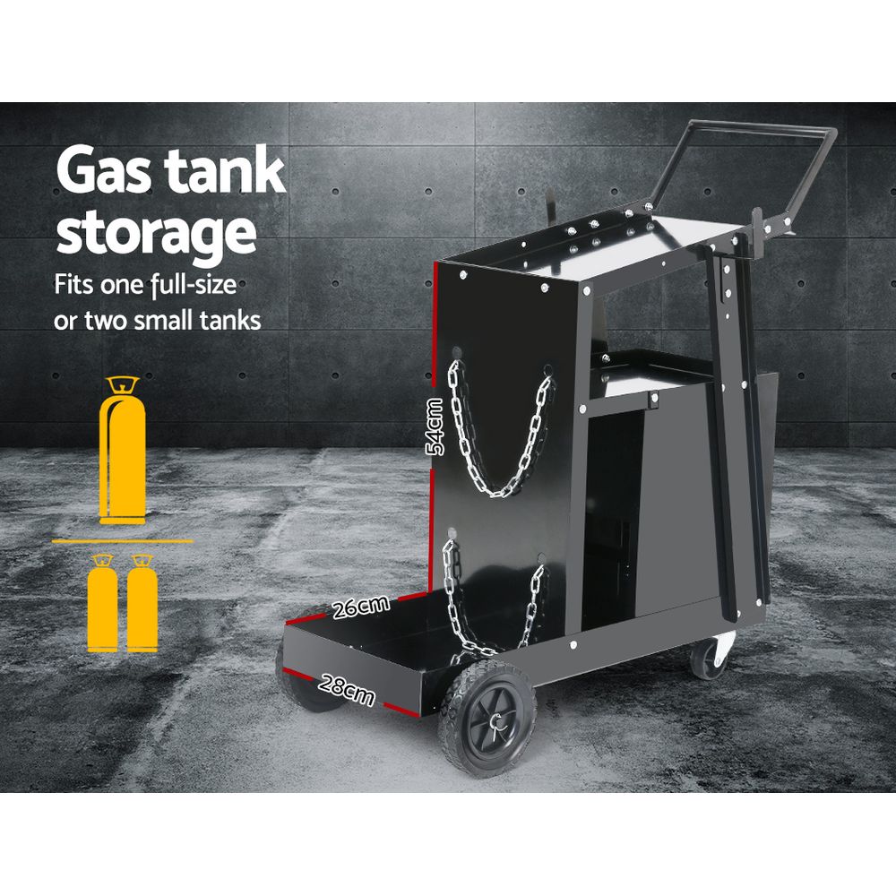 Giantz Welding Trolley Cart 4 Drawer MIG TIG ARC Welder Plasma Cutter