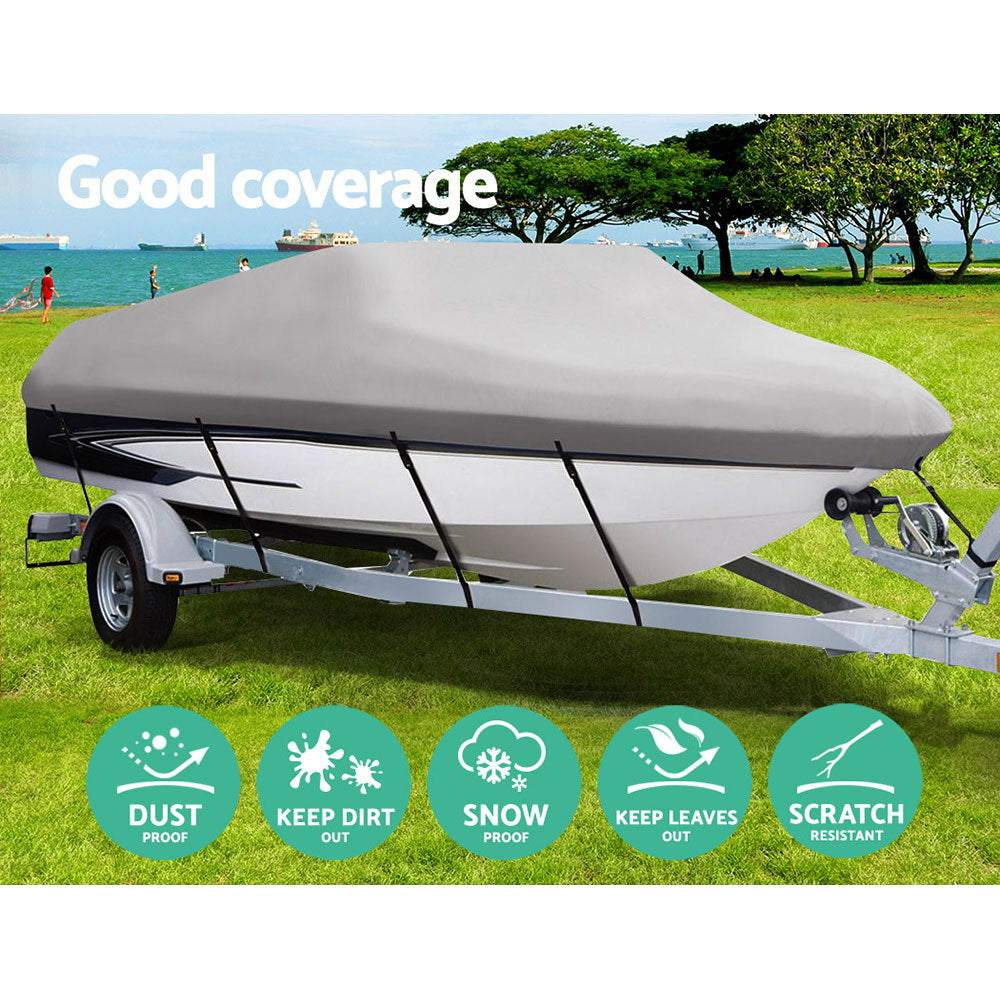 Seamanship 16-18.5ft Boat Cover Trailerable Marine Grade 600D