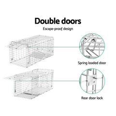 Gardeon Animal Trap Cage Possum 94x34cm
