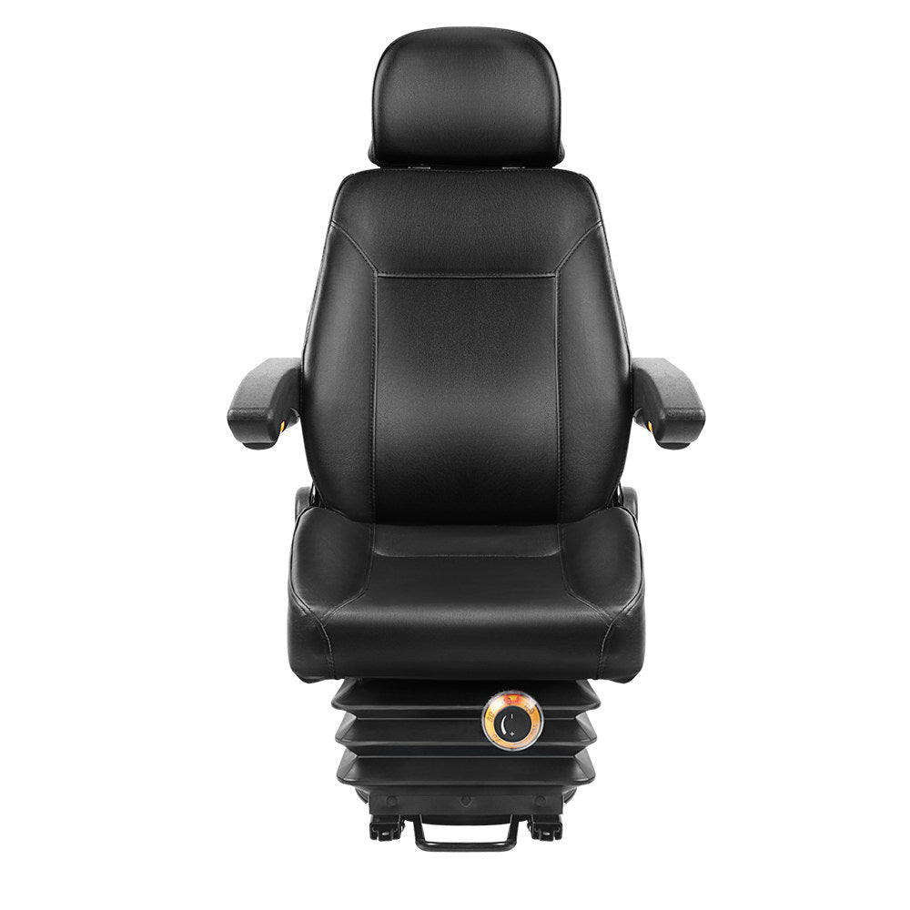 Giantz Tractor Seat Forklift Excavator Truck Universal Backrest Chair PU Leather