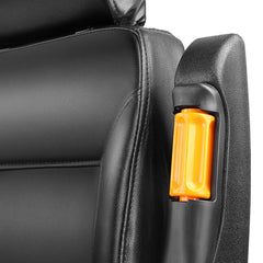 Giantz Tractor Seat Forklift Excavator Truck Universal Backrest Chair PU Leather