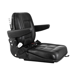 Giantz Tractor Seat Forklift Excavator Universal Suspension Armrest Truck Chair