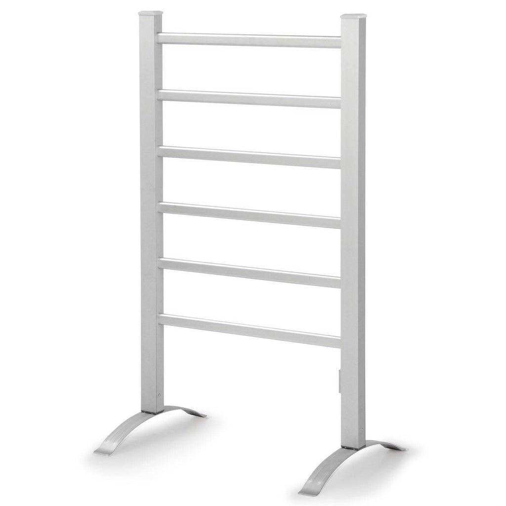 Devanti Electric Heated Towel Rail Rack 6 Bars with Timer Clothes Dry Warmer