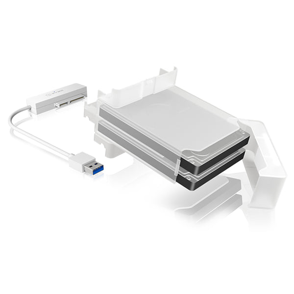 ICY BOX Adapter and enclosure for 2x 2.5