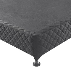 Mattress Base Double Size Charcoal