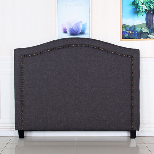 Carla Queen Size Charcoal Colour Headboard