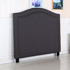 Carla Queen Size Charcoal Colour Headboard