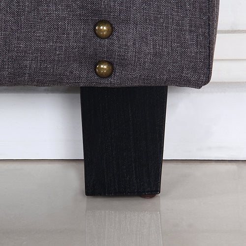 Carla Queen Size Charcoal Colour Headboard