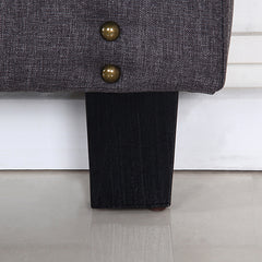 Carla Queen Size Charcoal Colour Headboard