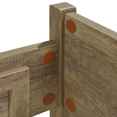 Cielo Bedframe Double Size Oak