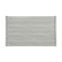 Cielo Bedframe Queen Size White Ash
