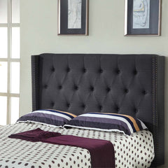 Milano Queen Size Charcoal Colour Headboard
