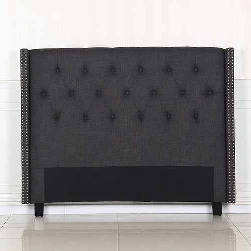 Milano Queen Size Charcoal Colour Headboard