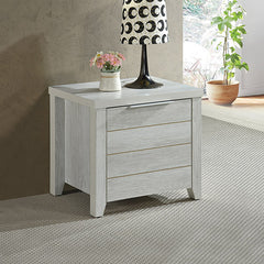 Cielo Bedside Table White Ash