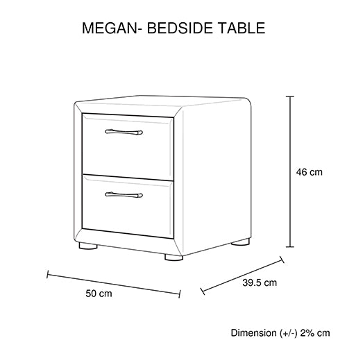 Bedside Table Megan