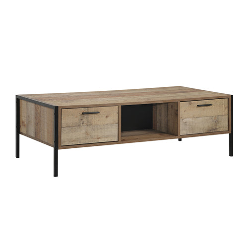 Mascot Coffee Table Living Room Unit with Drawer Oak Colour