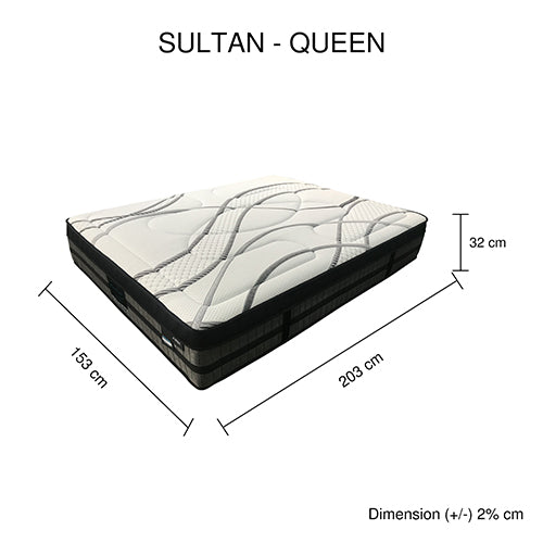 Sultan BT38 Backcare Mattress Queen Size