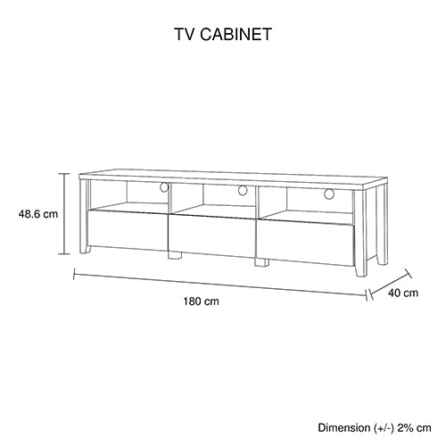 Cielo TV Cabinet Oak