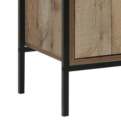 Mascot TV Cabinet Entertainment Storage Unit Oak Colour