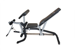 FID Flat Incline Decline Bench Press w/ Leg Extension