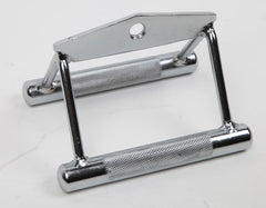 Close Grip Seated Row Handle Bar Triangle Cable Attachment