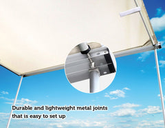 1.4m x 2m Car Side Awning Roof