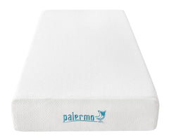 Palermo Single 25cm Gel Memory Foam Mattress - Dual-Layered - CertiPUR-US Certified