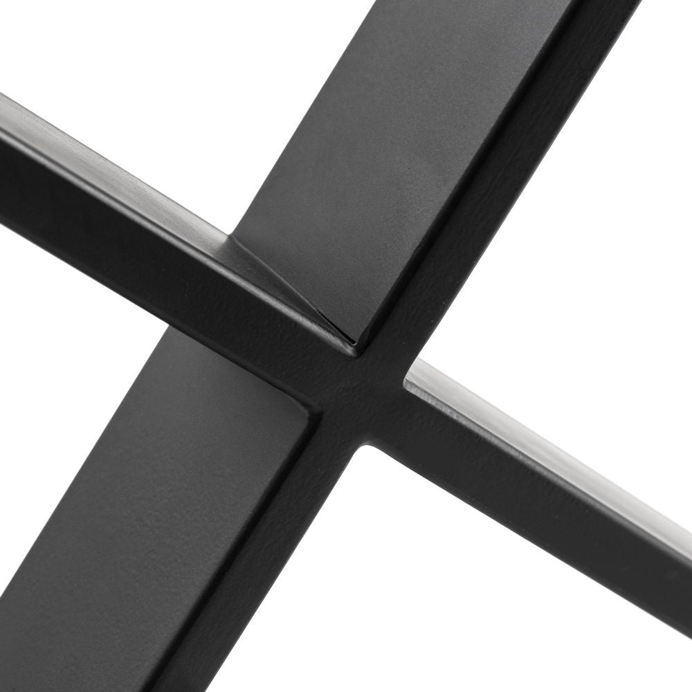 X Shaped Table Bench Desk Legs Retro Industrial Design Fully Welded