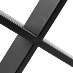 X Shaped Table Bench Desk Legs Retro Industrial Design Fully Welded