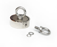 340Kg Salvage Strong Recovery Magnet Neodymium Hook Treasure Hunting Fishing