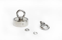 340Kg Salvage Strong Recovery Magnet Neodymium Hook Treasure Hunting Fishing