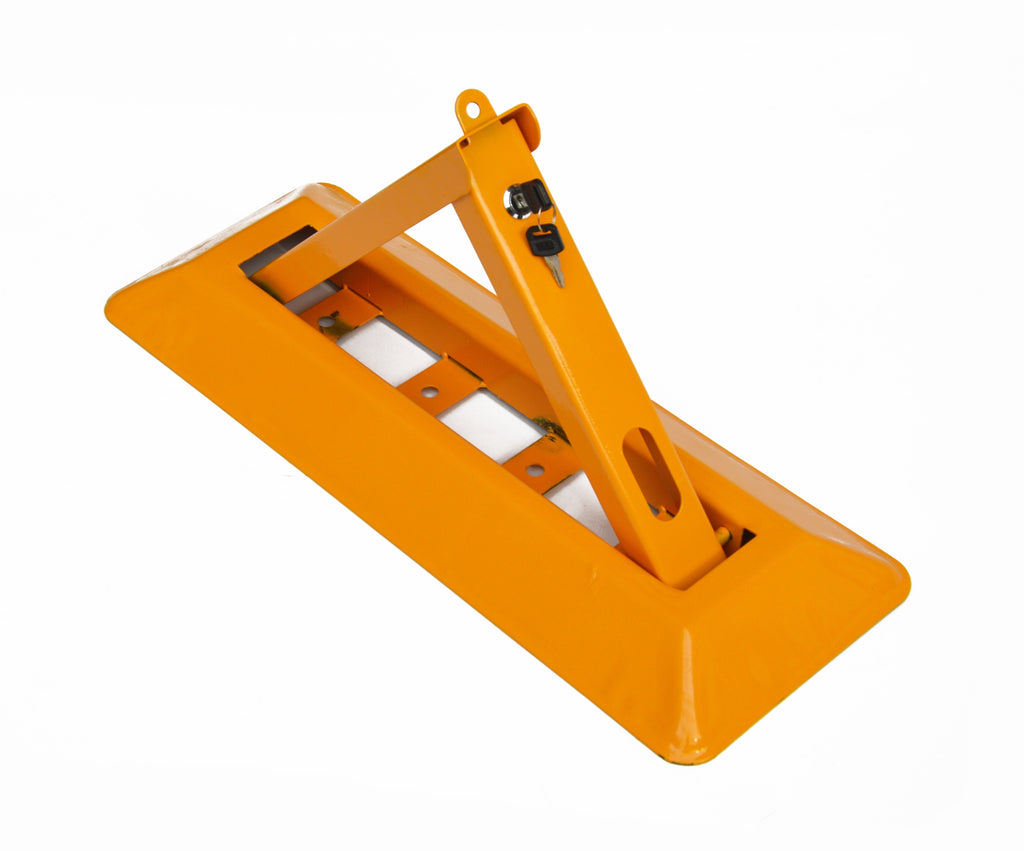 Fold Down Vehicle Security Car Parking Spot Lock Safety Bollard Barrier