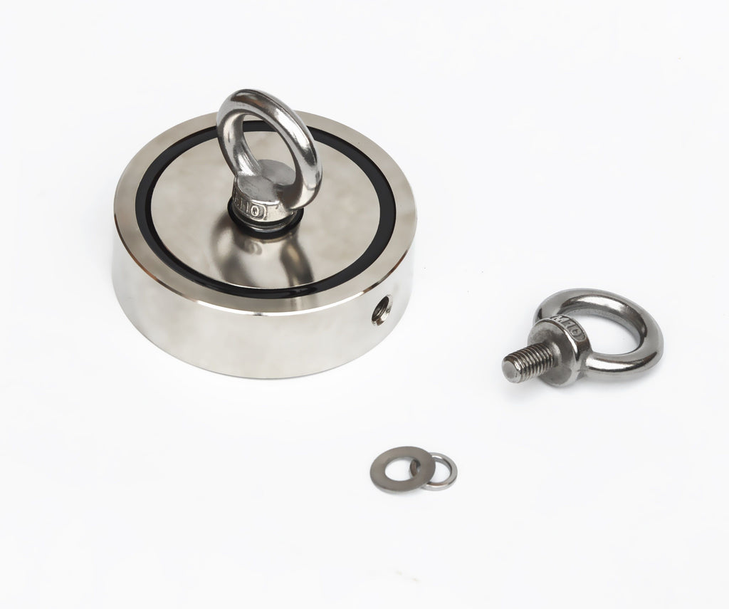 700Kg Salvage Strong Recovery Magnet Neodymium Hook Treasure Hunting Fishing