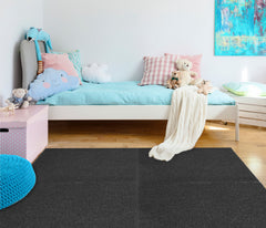 5m2 Box of Premium Carpet Tiles Commercial Domestic Office Heavy Use Flooring Charcoal