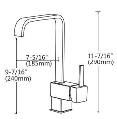 Basin Mixer Tap Faucet - Kitchen Laundry Bathroom Sink