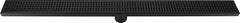 900mm Bathroom Shower Black Grate Drain with Centre outlet Floor Waste Square Pattern