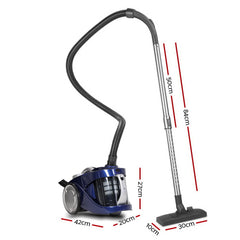 Devanti 2200W Bagless Vacuum Cleaner Blue
