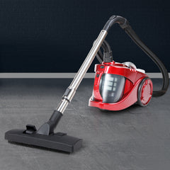 Devanti 2200W Bagless Vacuum Cleaner Red