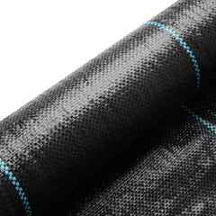Instahut 1.83x50m Weed Mat Woven Fabric Weed Mat Control Matting Garden Plant