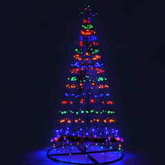 2.1M Christmas Tree 264 LED Solar Jingle Jollys
