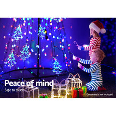 2.1M Christmas Tree 264 LED Solar Jingle Jollys