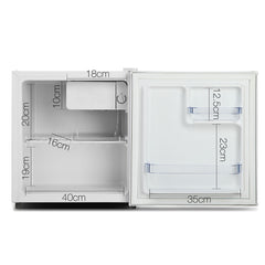 Devanti 48L Bar Fridge White