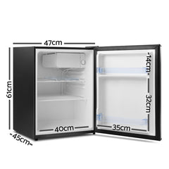 Devanti 70L Bar Fridge Black