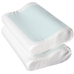 Giselle Bedding Contour Pillow Cool Gel Twin Pack