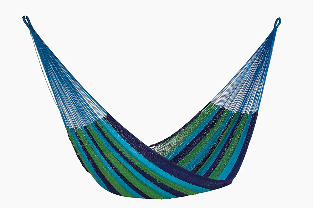 Outdoor undercover cotton Mayan Legacy hammock Family size Oceanica